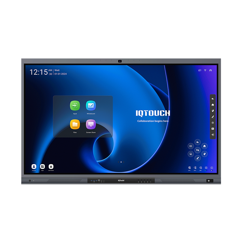 Інтерактивна панель IQTouch IQ1300 Pro 75" (LE075MD), комп. модуль (i7 12th Gen/16/512/W11Pro), настінне кріплення